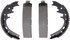 PAB723 by WAGNER - Wagner ThermoQuiet PAB723 Drum Brake Shoe Set