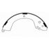 PAB728 by WAGNER - Wagner ThermoQuiet PAB728 Drum Brake Shoe Set