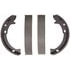 PAB725 by WAGNER - Wagner ThermoQuiet PAB725 Parking Brake Shoe Set