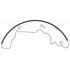PAB729 by WAGNER - Wagner ThermoQuiet PAB729 Drum Brake Shoe Set