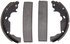 PAB729 by WAGNER - Wagner ThermoQuiet PAB729 Drum Brake Shoe Set