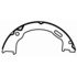 PAB745 by WAGNER - Wagner ThermoQuiet PAB745 Parking Brake Shoe Set