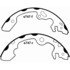 Wagner PAB747 Drum Brake Shoe Wagner ThermoQuiet PAB747 Drum Brake Shoe Set