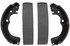 PAB748 by WAGNER - Wagner ThermoQuiet PAB748 Drum Brake Shoe Set