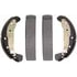 PAB751 by WAGNER - Wagner ThermoQuiet PAB751 Drum Brake Shoe Set