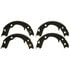 PAB758 by WAGNER - Wagner ThermoQuiet PAB758 Parking Brake Shoe Set