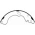 PAB760 by WAGNER - Wagner ThermoQuiet PAB760 Drum Brake Shoe Set