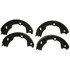 PAB772 by WAGNER - Wagner ThermoQuiet PAB772 Parking Brake Shoe Set