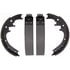 PAB774 by WAGNER - Wagner ThermoQuiet PAB774 Drum Brake Shoe Set