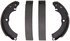 PAB778 by WAGNER - Wagner ThermoQuiet PAB778 Drum Brake Shoe Set