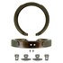 PAB781 by WAGNER - Wagner ThermoQuiet PAB781 Parking Brake Shoe Set