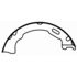 PAB791 by WAGNER - Wagner ThermoQuiet PAB791 Parking Brake Shoe Set