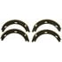PAB816 by WAGNER - Wagner ThermoQuiet PAB816 Parking Brake Shoe Set