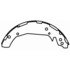 PAB800 by WAGNER - Wagner ThermoQuiet PAB800 Drum Brake Shoe Set