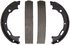 PAB809 by WAGNER - Wagner ThermoQuiet PAB809 Parking Brake Shoe Set