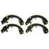 PAB922 by WAGNER - Wagner ThermoQuiet PAB922 Drum Brake Shoe Set