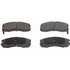 QC437 by WAGNER - Wagner ThermoQuiet QC437 Ceramic Disc Brake Pad Set