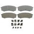 QC606 by WAGNER - Wagner ThermoQuiet QC606 Ceramic Disc Brake Pad Set