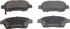 QC831 by WAGNER - Wagner ThermoQuiet QC831 Ceramic Disc Brake Pad Set