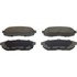 QC1073 by WAGNER - Wagner ThermoQuiet QC1073 Ceramic Disc Brake Pad Set