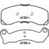 SX150 by WAGNER - Wagner SevereDuty SX150 Semi-Metallic Disc Brake Pad Set