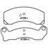SX199 by WAGNER - Wagner SevereDuty SX199 Semi-Metallic Disc Brake Pad Set