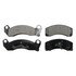 SX199 by WAGNER - Wagner SevereDuty SX199 Semi-Metallic Disc Brake Pad Set
