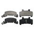 SX289 by WAGNER - Wagner SevereDuty SX289 Semi-Metallic Disc Brake Pad Set