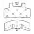 Wagner SX368 Disc Brake Pad Set Wagner SevereDuty SX368 Semi-Metallic Disc Brake Pad Set