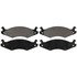 SX651 by WAGNER - Wagner SevereDuty SX651 Semi-Metallic Disc Brake Pad Set