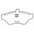 SX659 by WAGNER - Wagner SevereDuty SX659 Semi-Metallic Disc Brake Pad Set