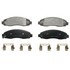 SX962 by WAGNER - Wagner SevereDuty SX962 Semi-Metallic Disc Brake Pad Set