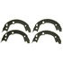 Z845 by WAGNER - Wagner Brake Z845 Parking Brake Shoe