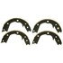 Z849 by WAGNER - Wagner Brake Z849 Parking Brake Shoe