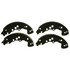 Z861 by WAGNER - Wagner Brake Z861 Drum Brake Shoe