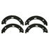 Z868 by WAGNER - Wagner Brake Z868 Parking Brake Shoe