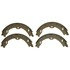 Z874 by WAGNER - Wagner Brake Z874 Parking Brake Shoe