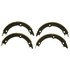 Z908 by WAGNER - Wagner Brake Z908 Parking Brake Shoe