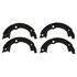 Z932 by WAGNER - Wagner Brake Z932 Parking Brake Shoe