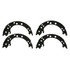 Z928 by WAGNER - Wagner Brake Z928 Parking Brake Shoe