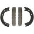 Z970 by WAGNER - Wagner Brake Z970 Parking Brake Shoe