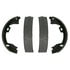 Z990 by WAGNER - Wagner Brake Z990 Parking Brake Shoe