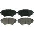 ZD1009 by WAGNER - QuickStop Ceramic Disc Brake Pad Set