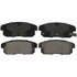 ZD1008 by WAGNER - QuickStop Ceramic Disc Brake Pad Set