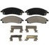 ZD1019 by WAGNER - QuickStop Ceramic Disc Brake Pad Set