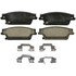 ZD1020A by WAGNER - QuickStop Ceramic Disc Brake Pad Set