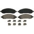 ZD1022 by WAGNER - QuickStop Ceramic Disc Brake Pad Set