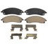 ZD1019A by WAGNER - QuickStop Ceramic Disc Brake Pad Set