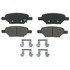 ZD1033A by WAGNER - QuickStop Ceramic Disc Brake Pad Set