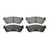 ZD1036 by WAGNER - QuickStop Ceramic Disc Brake Pad Set